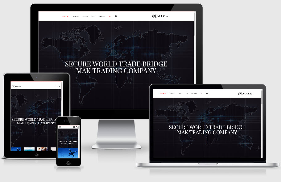 طراحی سایت شرکتی مک